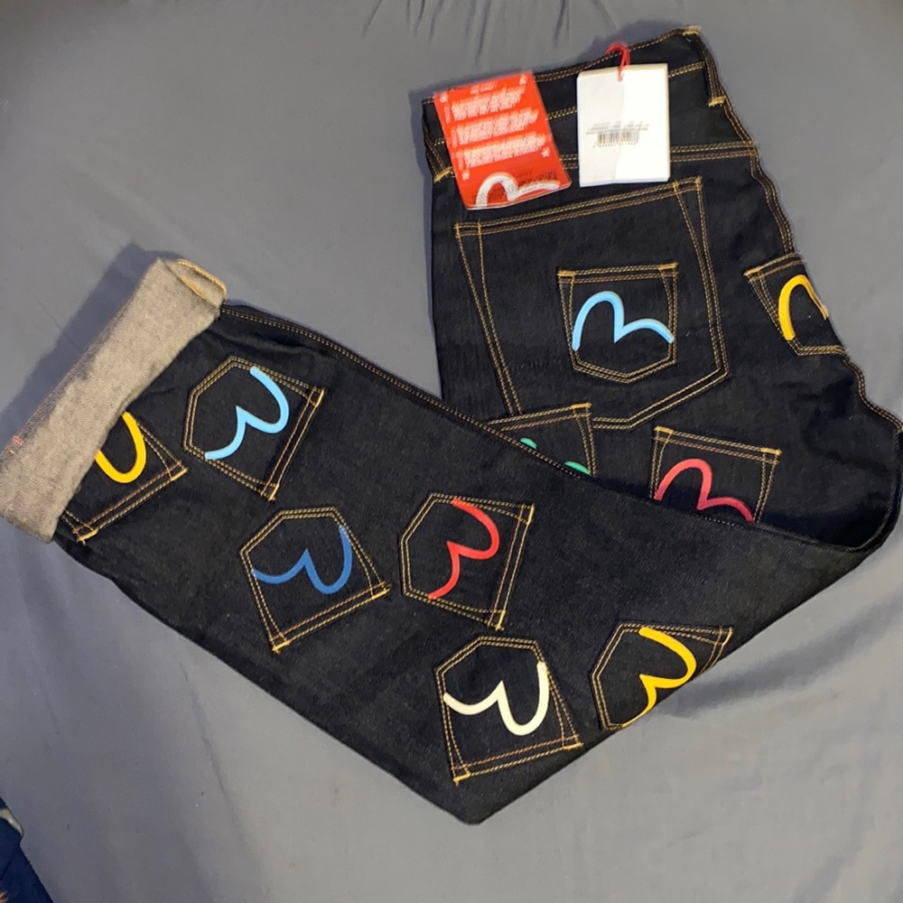 Envisu Genes Size 34 Mens multi pocket jeans